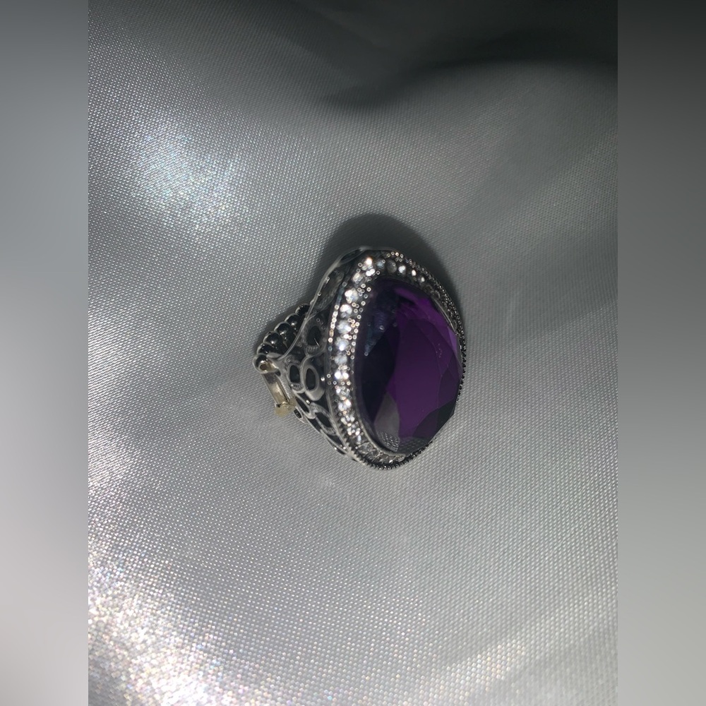 Purple Gemstone Ring